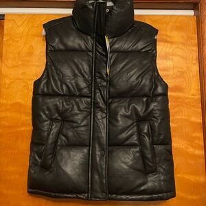 Marc New York Black Puffer Vest